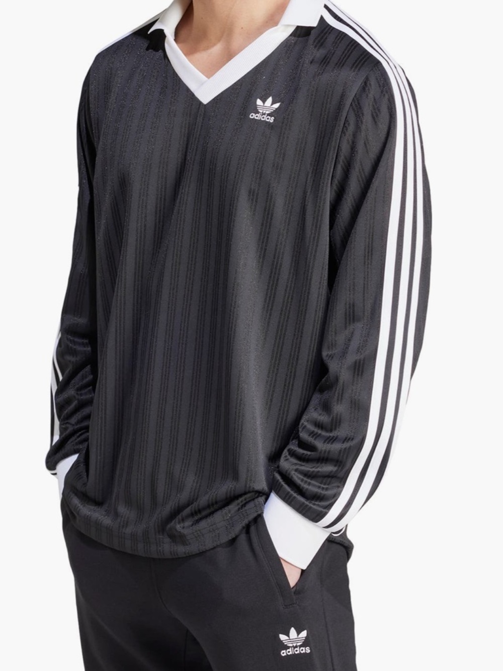 adidas Long Sleeve V-Neck Top ($87 value)